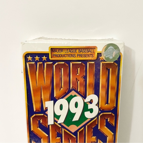 World Series 1993 Toronto Blue Jays Vs Philadelphia Phillies VHS Tape Baseball - Picture 3 of 16